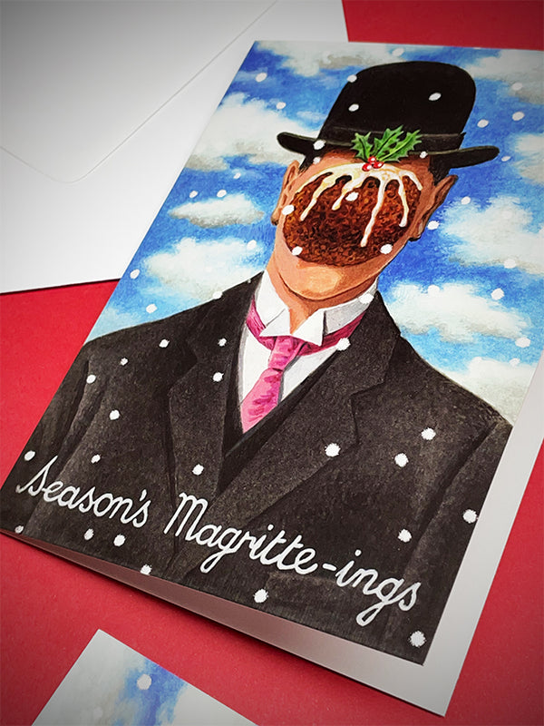 Greeting Card 'Seasons Magritte-ings' - Philip Hood