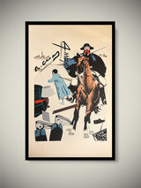Numbered Serigraph 'Ramón Casas and Eduardo Arroyo as a Pretext' - Equipo Crónica
