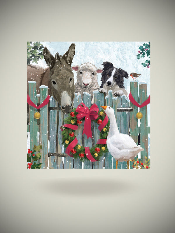 Pack de 20 Servilletas de Papel 'Holiday Get Together' - 33x33 cm