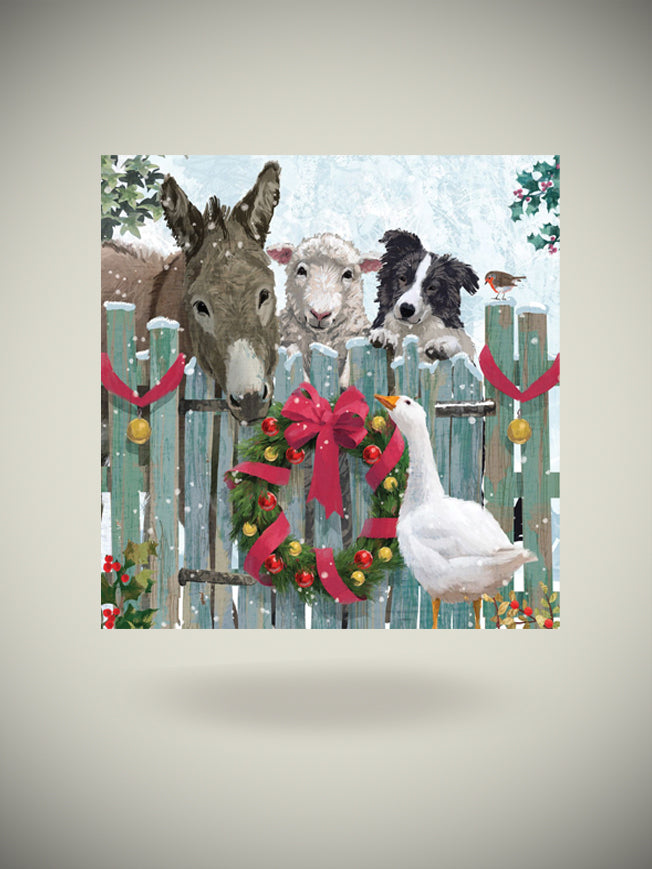 Pack de 20 Servilletas de Papel 'Holiday Get Together' - 33x33 cm