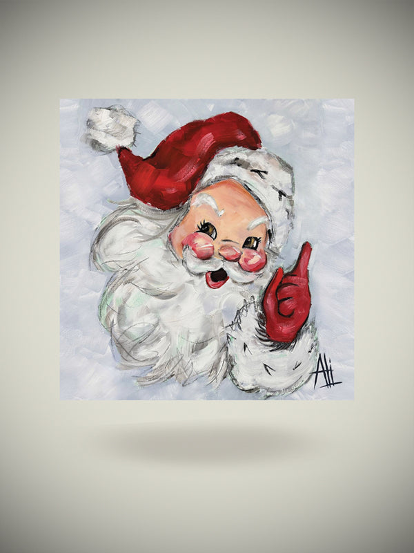 Pack de 20 Servilletas de Papel 'Jolly St. Nick' - 33x33 cm