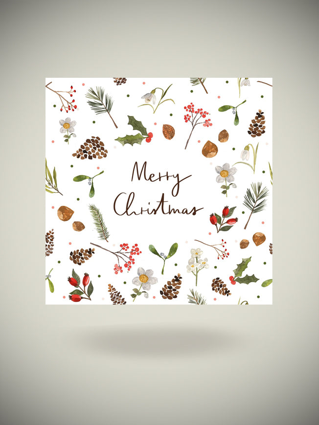 Pack de 20 Servilletas de Papel 'Lena's Christmas' - 33x33 cm
