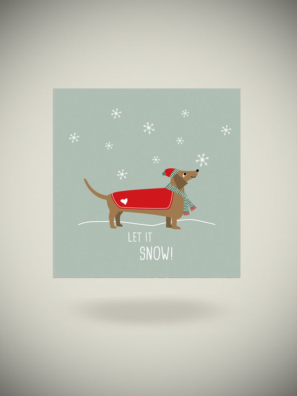 Pack de 20 Servilletas de Papel 'Winter Story' - 25x25 cm