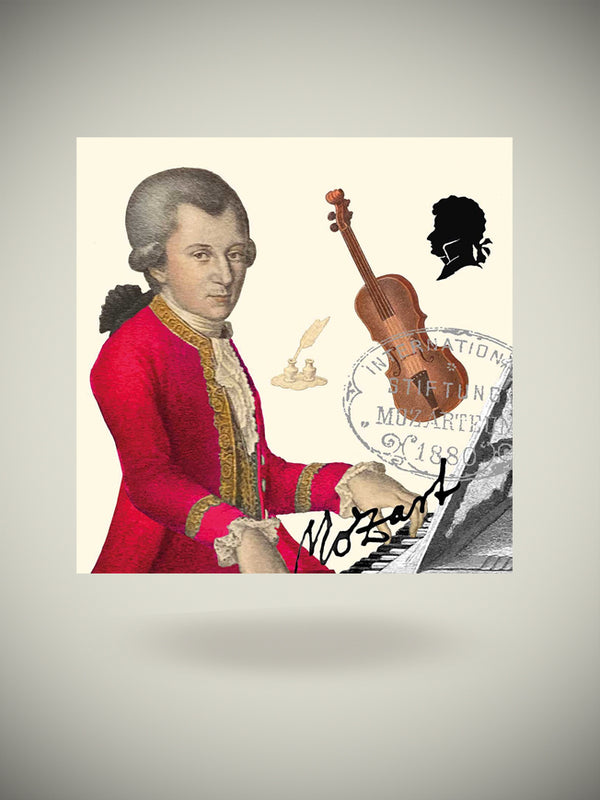 Pack de 20 Servilletas de Papel 'Mozarteum' - 33x33 cm