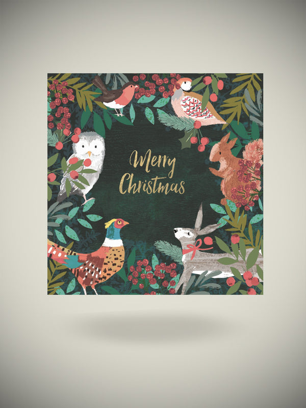 Pack de 20 Servilletas de Papel 'Christmas Forest' - 33x33 cm