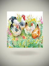 Pack de 20 Servilletas de Papel 'Chicken Mums' - 33x33 cm