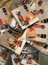 Pack de 20 Servilletas de Papel 'Scarf Dogs' - 25x25 cm