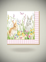 Pack de 20 Servilletas de Papel 'Happy Easter' - 33x33 cm
