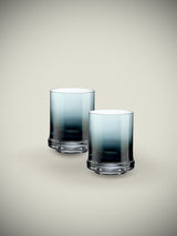 Set de 2 Vasos de Cristal 'Classy Fun' - 290 ml - Azul