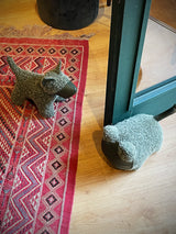 Sujeta Puertas Gato 'Miaociaobau' - Verde