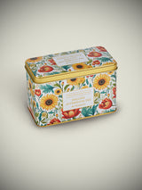 Lata de Té 'Embroidery Sunflower' - 40 Bolsitas English Afternoon