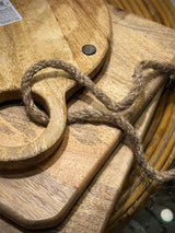 Tabla de Cortar Redonda de Madera 'Country'