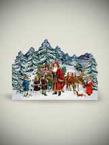 tarjeta-calendario-de-adviento-con-paisaje-y-santa-claus