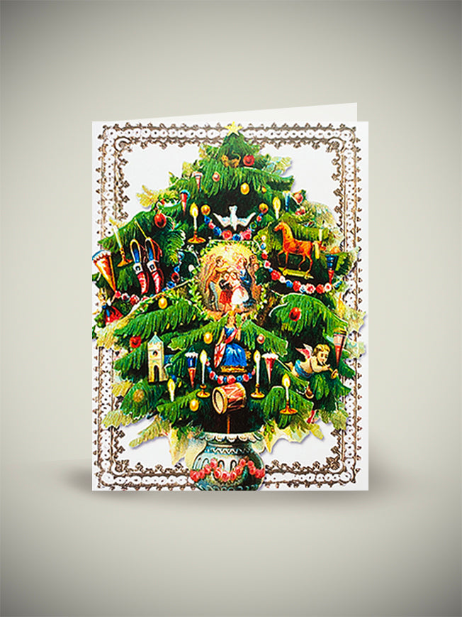 Tarjeta de Felicitación 'Christmas Tree' - V&A