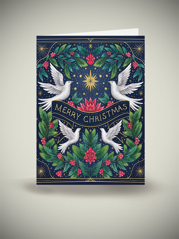 Pack 8 Tarjetas de Navidad 'Merry Christmas Stories'