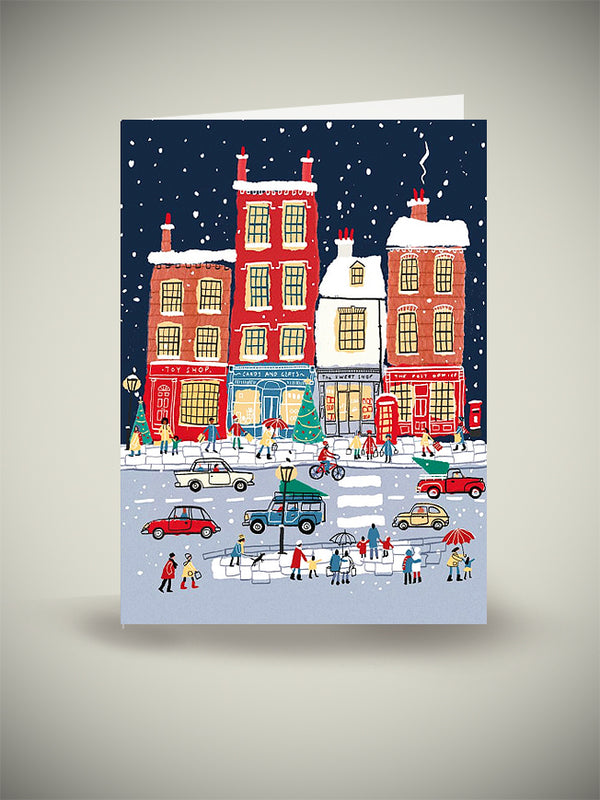 Pack 8 Tarjetas de Navidad 'Heading Home for Christmas' - Classics