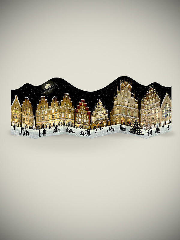 Tarjeta Calendario de Adviento 'Avenida de Noche'