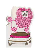 Tarjeta de Felicitación 'Pink Poodle'