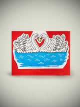 Tarjeta de Felicitación 'Two Swans'