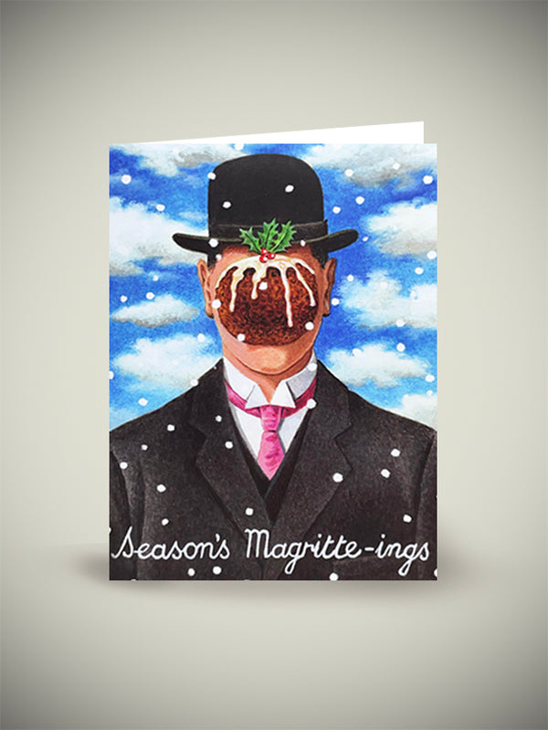 Greeting Card 'Seasons Magritte-ings' - Philip Hood
