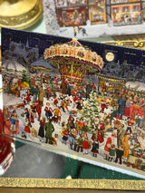 Tarjeta de Navidad y Adviento 'Nostalgia de Navidad' - Carrousel