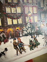 Tarjeta Calendario de Adviento 'Casas de Navidad'