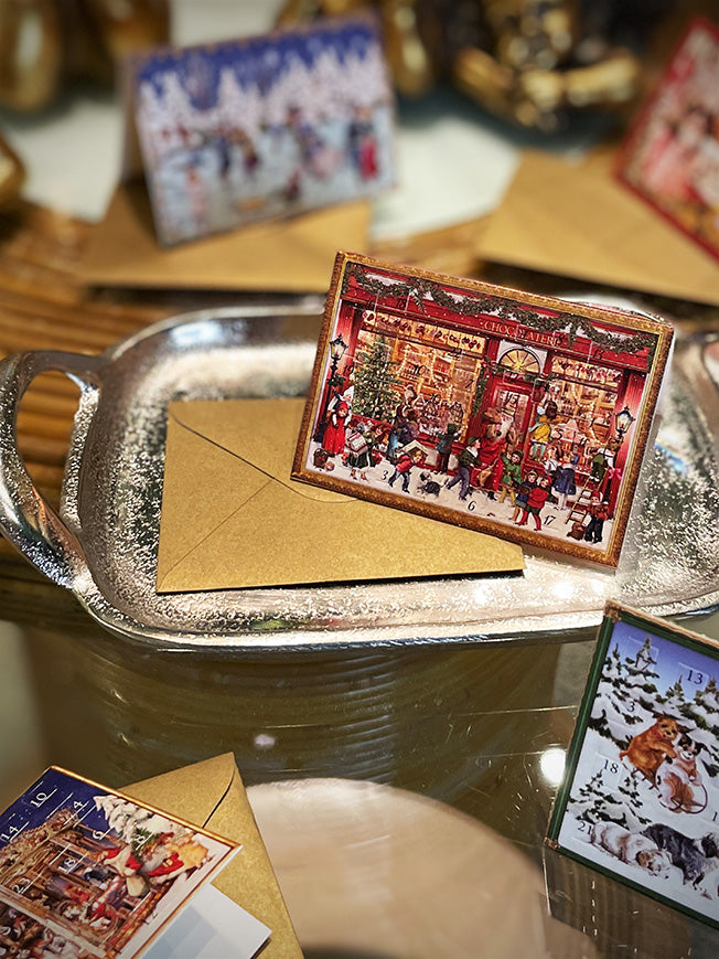 Mini Tarjeta de Adviento 'Escenas de Navidad' - Chocolatería