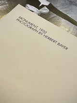 Postal 'Monument' - Herbert Bayer, 1932