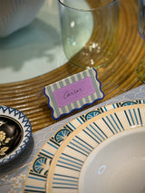Set of 24 'Stripes' Place Cards