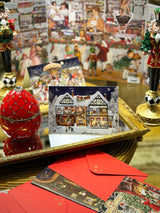 Tarjeta de Navidad y Adviento 'Nostalgia de Navidad' - Casa