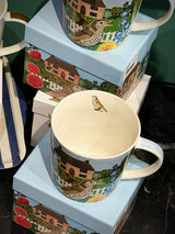 'Little Farmhouse' Porcelain Mug
