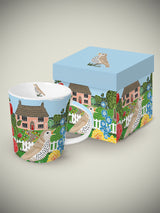 'Little Farmhouse' Porcelain Mug