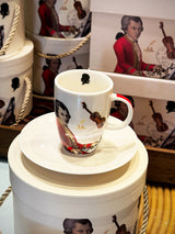 Set de 2 Tazas Espresso de Porcelana 'Mozarteum'