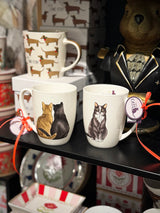 Taza de Porcelana ‘I Love Cats & Dogs' - Gatos