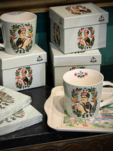 Taza Mug de Porcelana 'Frida & Friend'