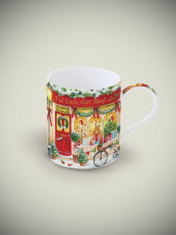 Taza de Porcelana 'With Love at Christmas Shop' - 350 ml