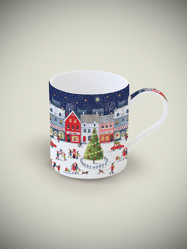 Taza de Porcelana 'With Love at Christmas Village' - 350 ml