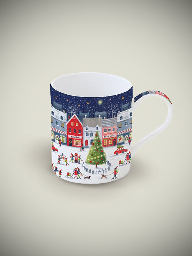 Taza de Porcelana 'With Love at Christmas Village' - 350 ml