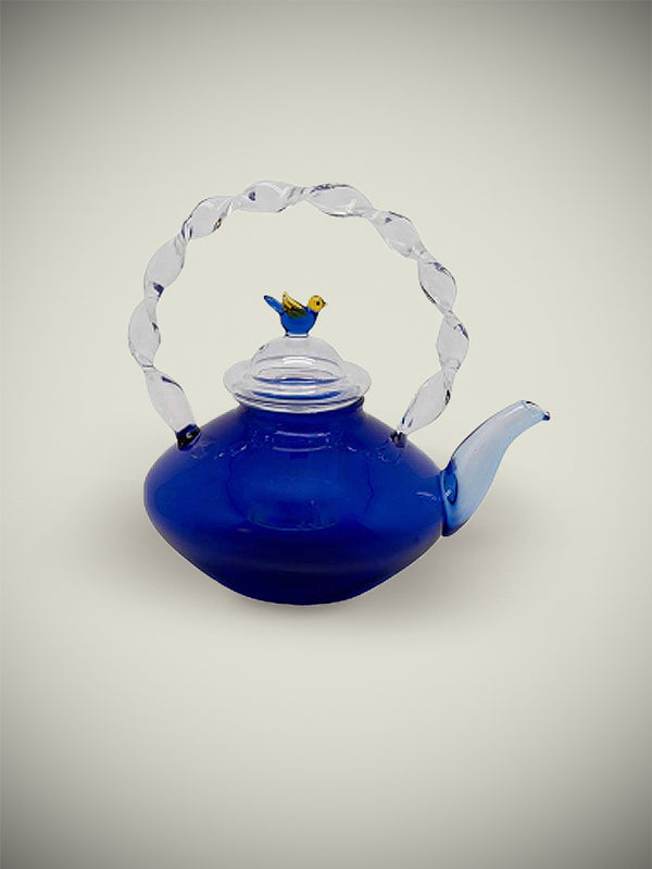 Tetera de Cristal 'Monterey' Azul - 660 ml