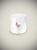 Vaso de Cristal 'Monterey' con Gallina - 250 ml