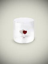 Vaso de Cristal 'Monterey' con Corazones - 250 ml