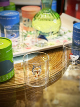 Vaso de Cristal 'Monterey' con Búho - 250 ml