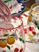 Set de 2 Vasos de Cristal 'Fruit Mania' - 250 ml