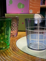 Set of 4 'Anversa I' Colored Glasses - 300 ml