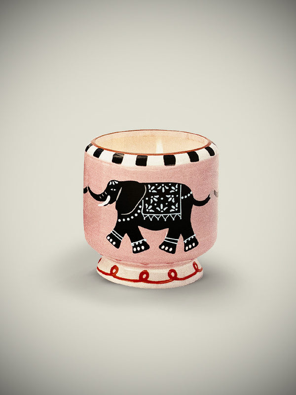 Vela A Dopo 'Tobacco Vanilla' - Diseño Elefantes 8oz - Edición Limitada