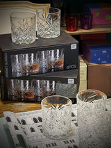 Juego de 6 Vasos de Cristal 'Bellamy' - 340 ml