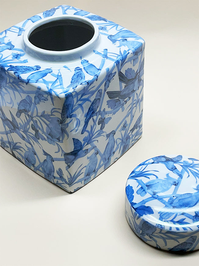 Decorative Jar 'Bleu Paradise'