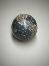 Decorative Globe 'Terrestris' - Grey
