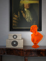 Busto Clásico de 'Apolo' en Naranja