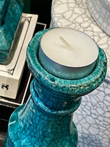 Blue Candlestick 'Capri'